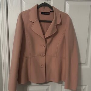 Dana Buchman Blush Pink Blazer